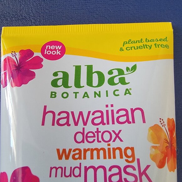 2 Alba Botanica Hawaiian Detox Warming Mud Face Masks - Picture 6 of 10